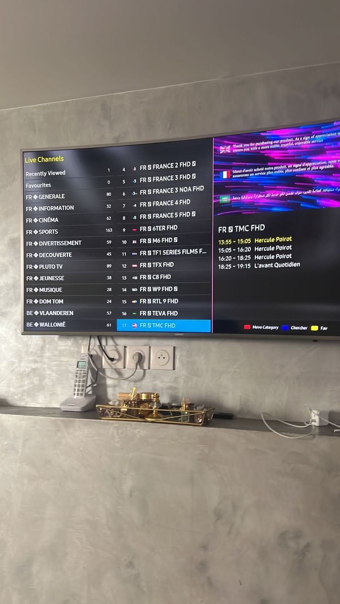 WeSellIPTV IPTV user watching live sports